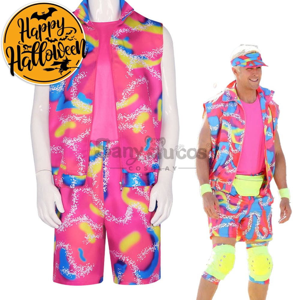 【In Stock】Movie Barbie Cosplay Ken Beachwear Costume Costumes