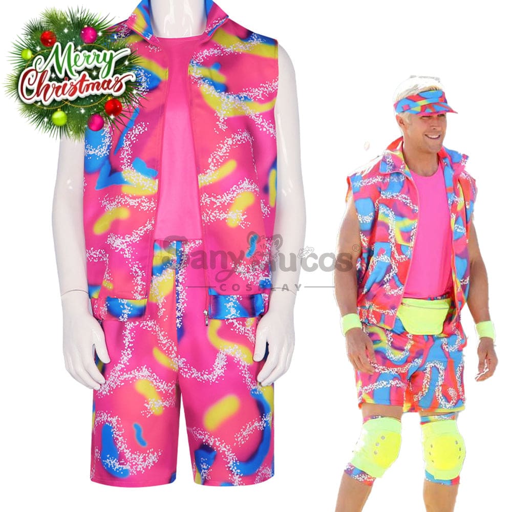 【In Stock】Movie Barbie Cosplay Ken Beachwear Costume Costumes