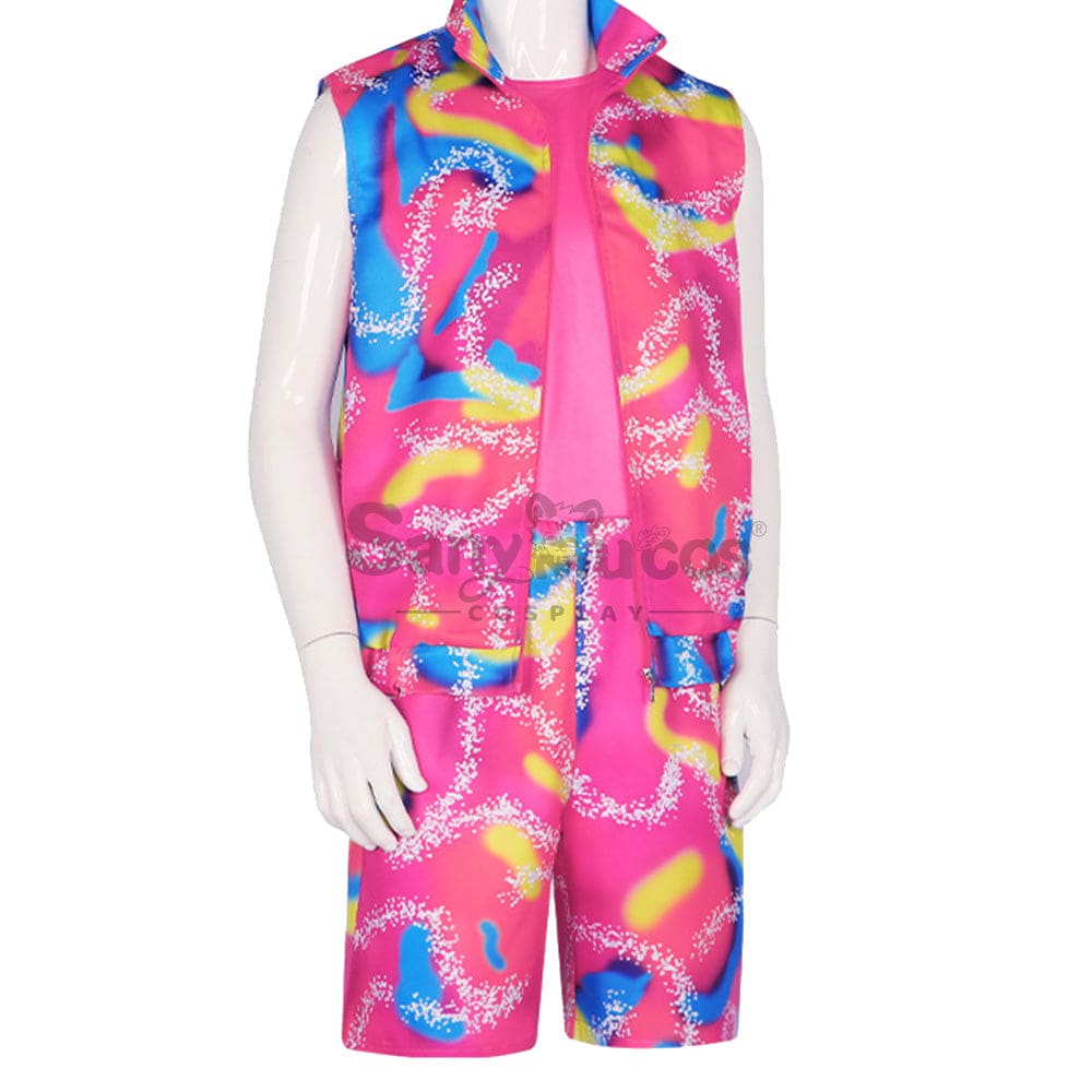 【In Stock】Movie Barbie Cosplay Ken Beachwear Costume Costumes