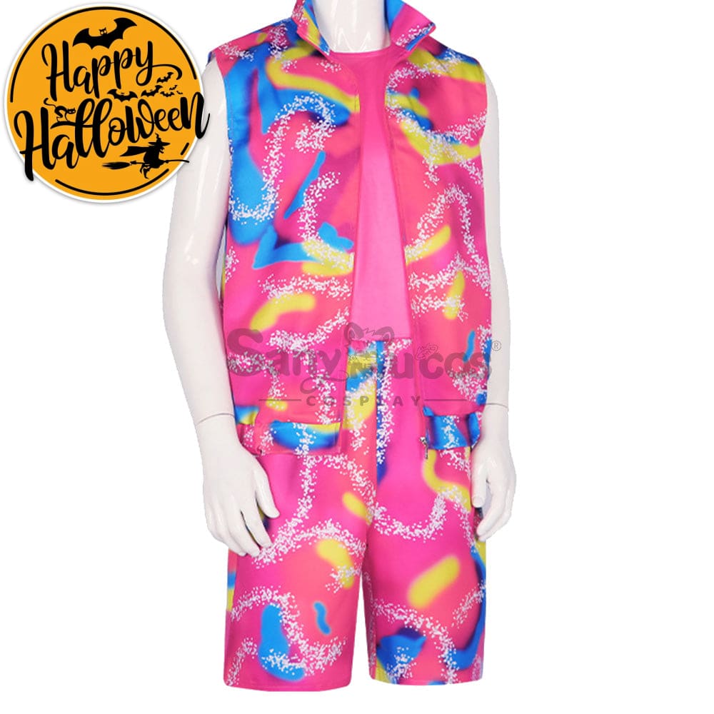 【In Stock】Movie Barbie Cosplay Ken Beachwear Costume Costumes