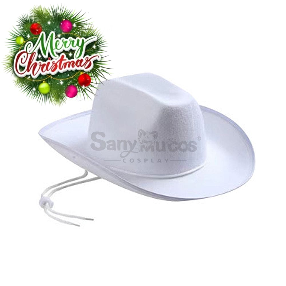 【In Stock】Movie Barbie Cosplay Ken Cowboy Hat Accessory Prop