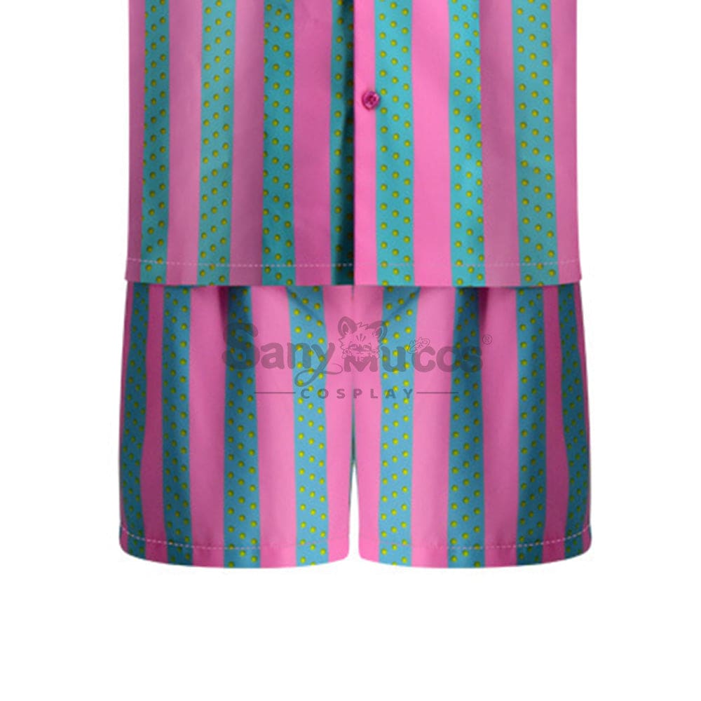 【In Stock】Movie Barbie Cosplay Ken Striped Shirt Costume Costumes