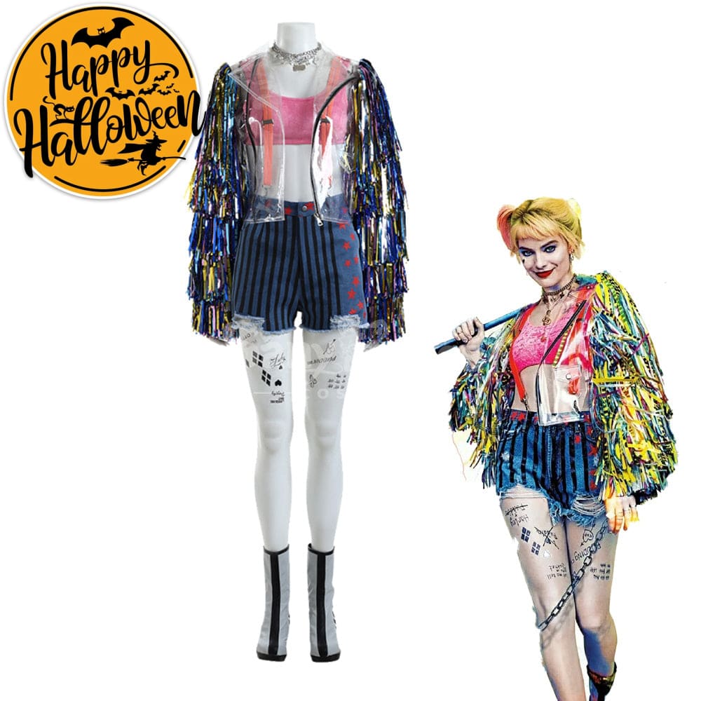 【In Stock】Movie Birds of Prey Cosplay Harley Quinn Cosplay Costume Cosplay Costumes