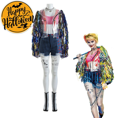 【In Stock】Movie Birds of Prey Cosplay Harley Quinn Cosplay Costume Cosplay Costumes
