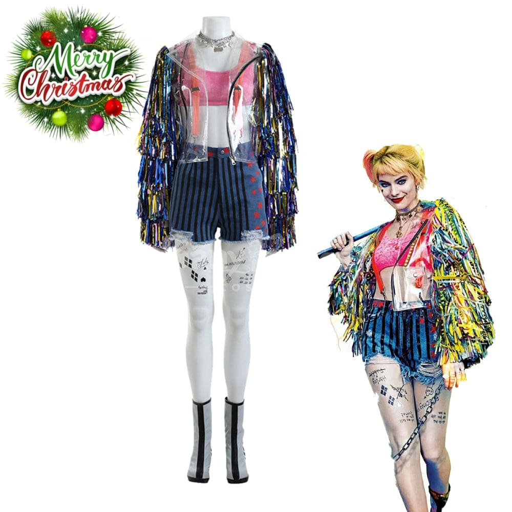 【In Stock】Movie Birds of Prey Cosplay Harley Quinn Cosplay Costume Cosplay Costumes