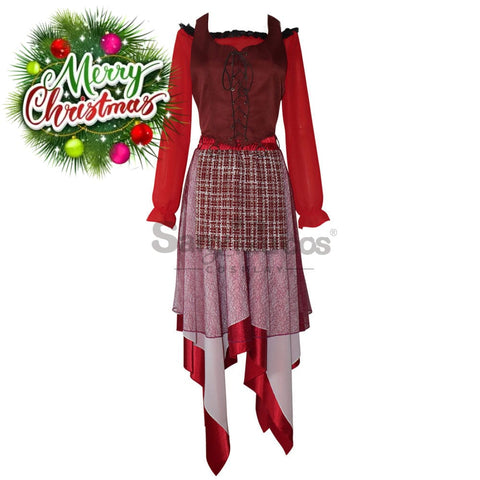 【In Stock】Movie Hocus Pocus Cosplay Mary Sanderson Costume Costumes