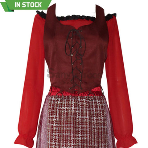 【In Stock】Movie Hocus Pocus Cosplay Mary Sanderson Costume Costumes