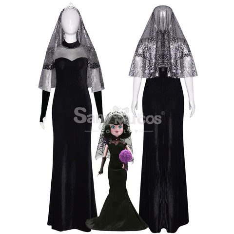 【In Stock】Movie Hotel Transylvania Cosplay Mavis Wedding Dress Costume Costumes