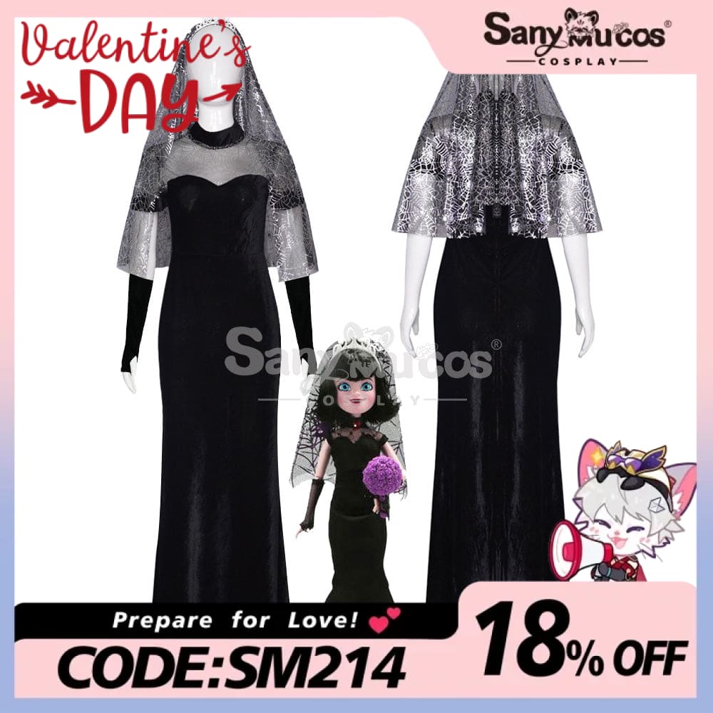 【In Stock】Movie Hotel Transylvania Cosplay Mavis Wedding Dress Costume Costumes