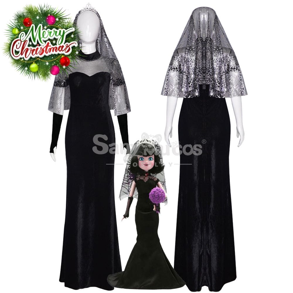 【In Stock】Movie Hotel Transylvania Cosplay Mavis Wedding Dress Costume Costumes