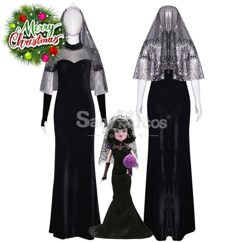 【In Stock】Movie Hotel Transylvania Cosplay Mavis Wedding Dress Costume Costumes