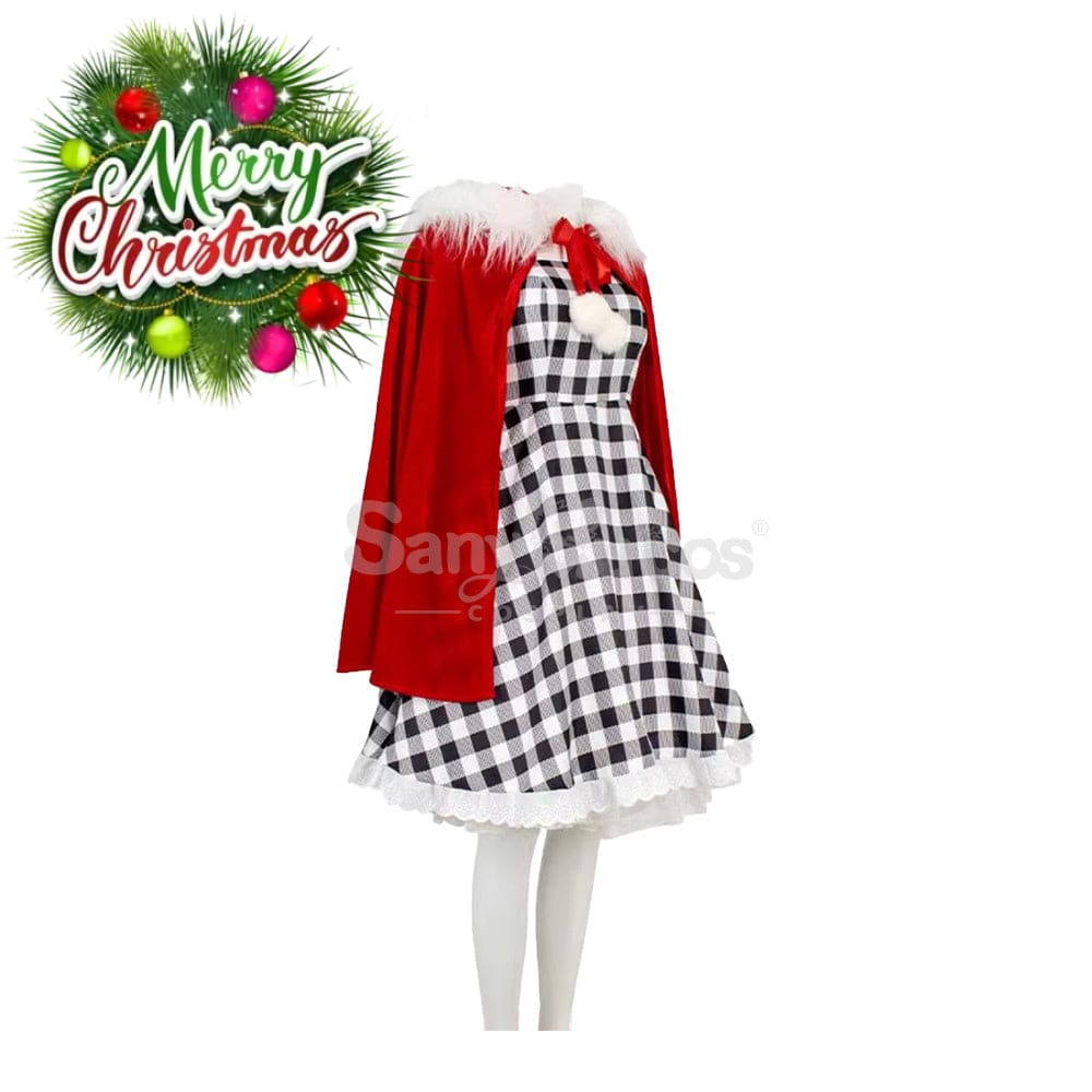 【In Stock】Movie How The Grinch Stole Christmas Cosplay Cindy Costume Costumes