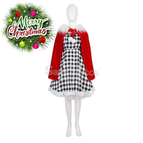 【In Stock】Movie How The Grinch Stole Christmas Cosplay Cindy Costume Costumes