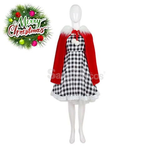 【In Stock】Movie How The Grinch Stole Christmas Cosplay Cindy Costume Costumes