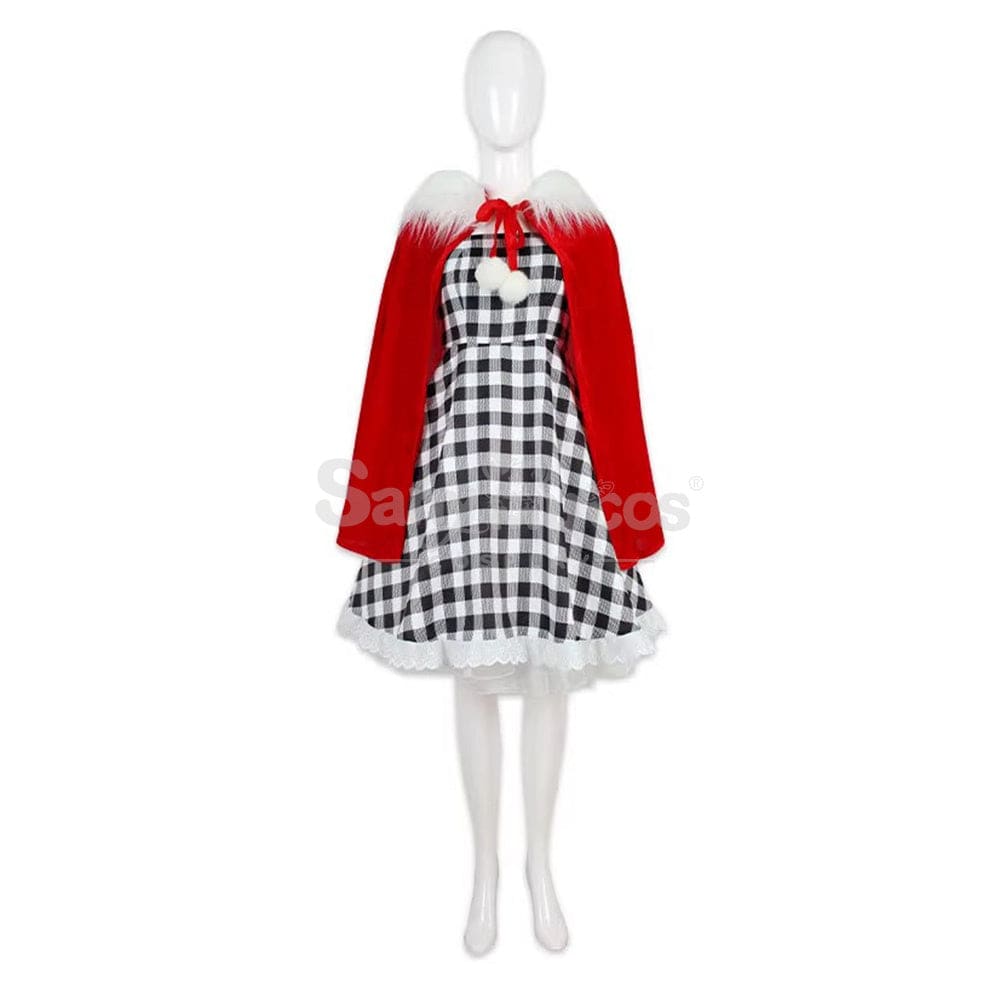 【In Stock】Movie How The Grinch Stole Christmas Cosplay Cindy Costume Costumes