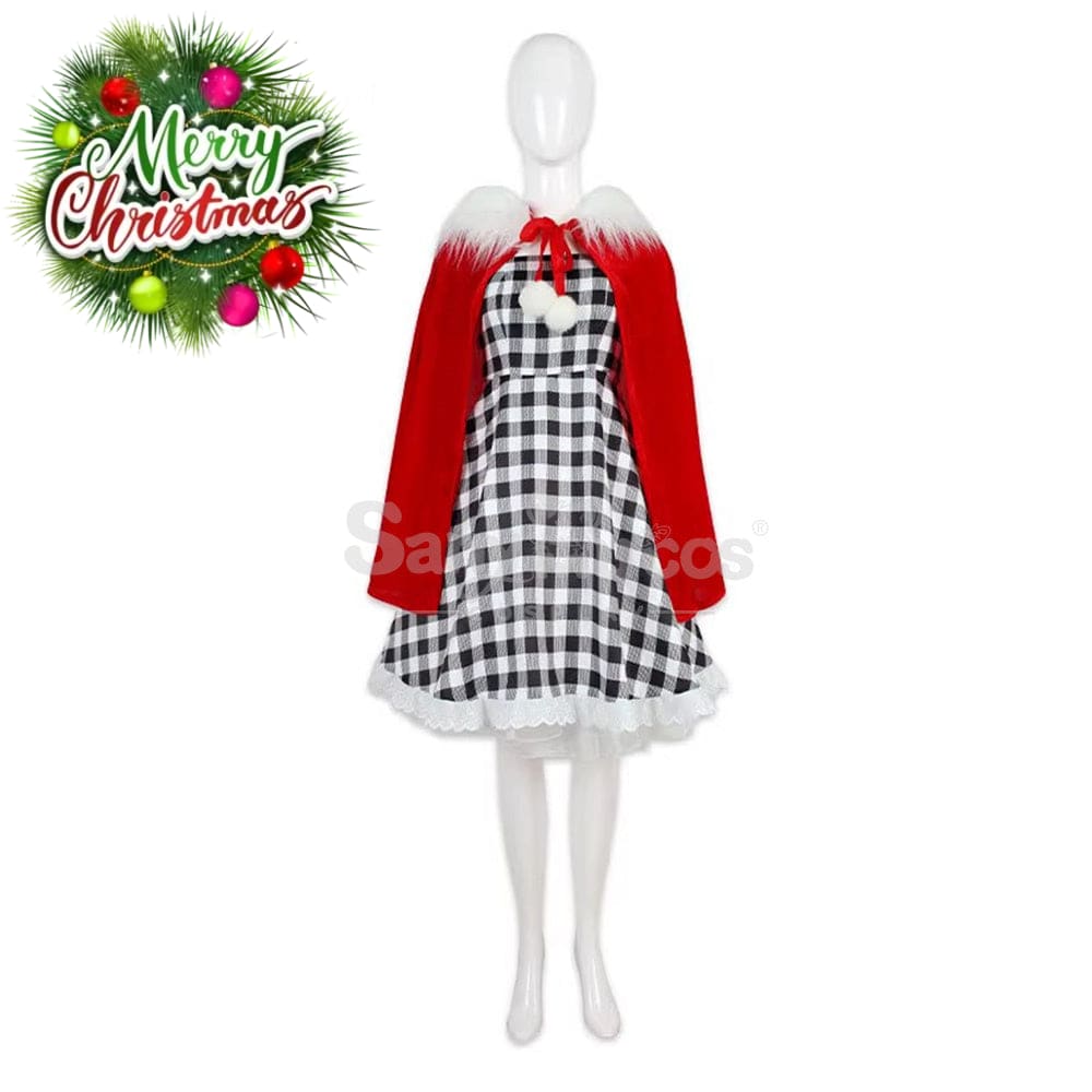 【In Stock】Movie How The Grinch Stole Christmas Cosplay Cindy Costume Costumes