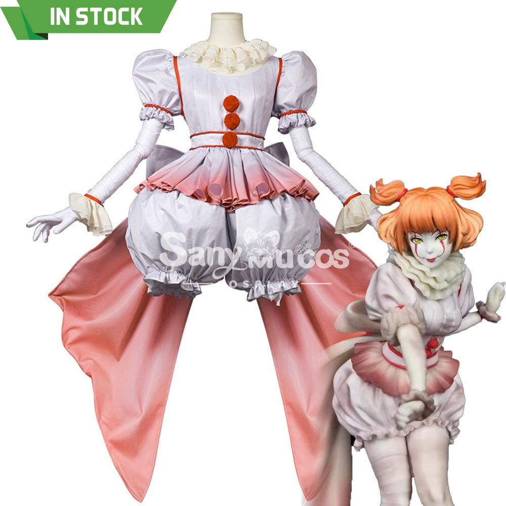 【In Stock】Movie It Cosplay Loli Pennywise Costume Costumes