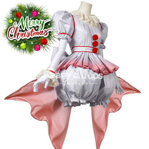 【In Stock】Movie It Cosplay Loli Pennywise Costume Costumes