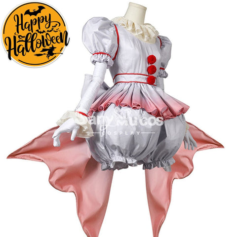 【In Stock】Movie It Cosplay Loli Pennywise Costume Costumes