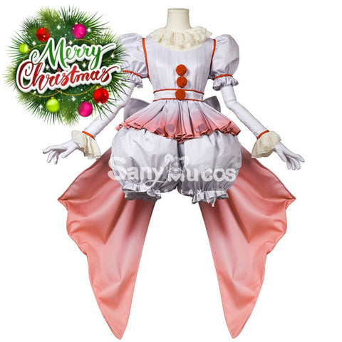 【In Stock】Movie It Cosplay Loli Pennywise Costume Costumes