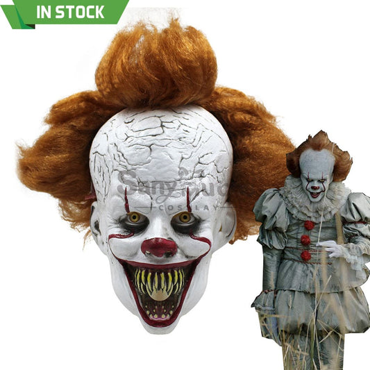 【In Stock】Movie It Cosplay Pennywise Fangs Mask Props Prop 1000