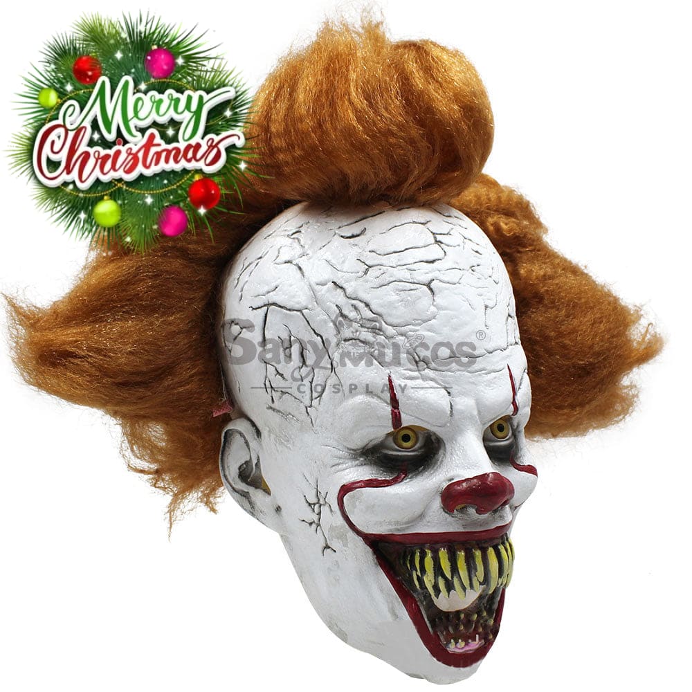 【In Stock】Movie It Cosplay Pennywise Fangs Mask Props Prop