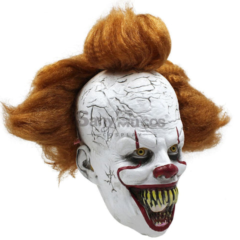 【In Stock】Movie It Cosplay Pennywise Fangs Mask Props Prop