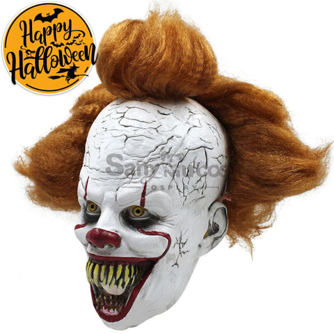【In Stock】Movie It Cosplay Pennywise Fangs Mask Props Prop