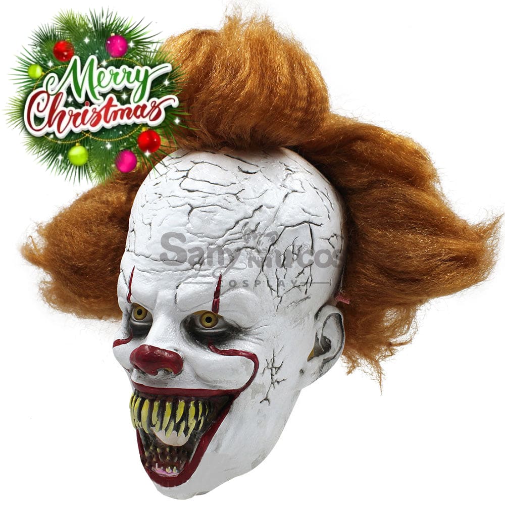 【In Stock】Movie It Cosplay Pennywise Fangs Mask Props Prop