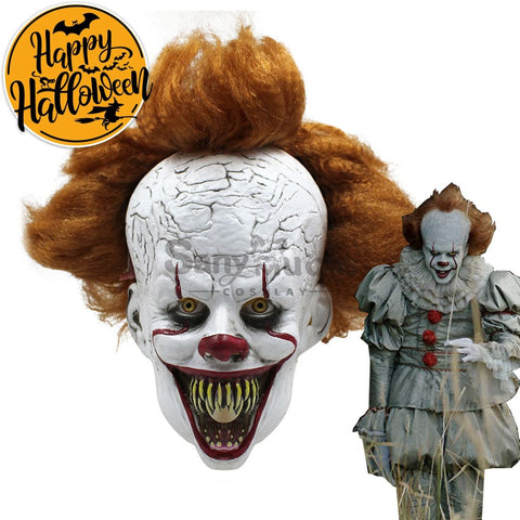 【In Stock】Movie It Cosplay Pennywise Fangs Mask Props Prop