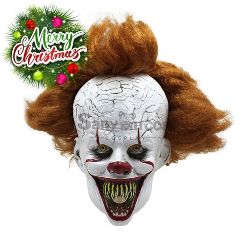 【In Stock】Movie It Cosplay Pennywise Fangs Mask Props Prop