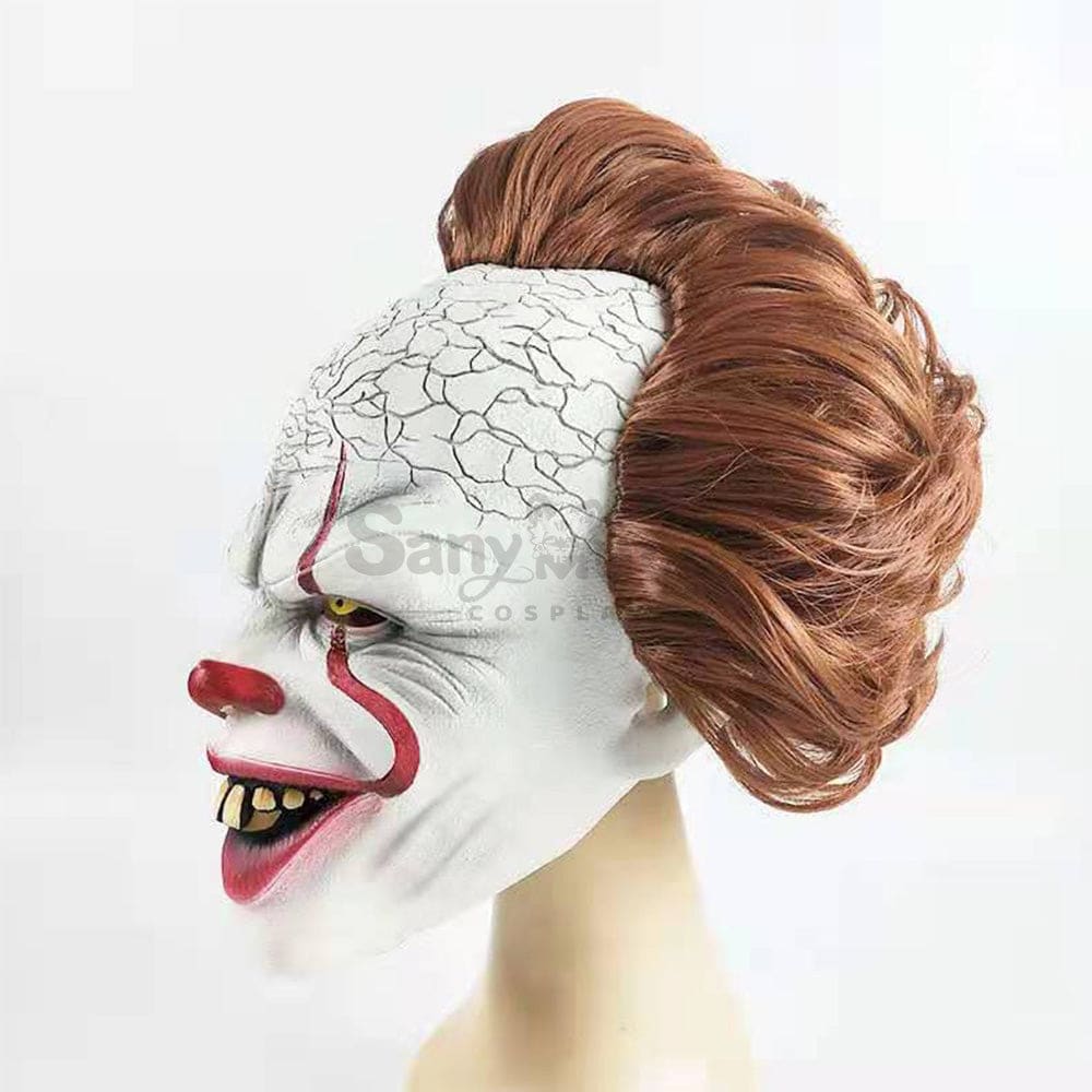 【In Stock】Movie It Cosplay Pennywise Mask Props Prop