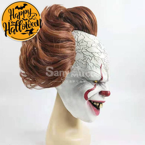 【In Stock】Movie It Cosplay Pennywise Mask Props Prop