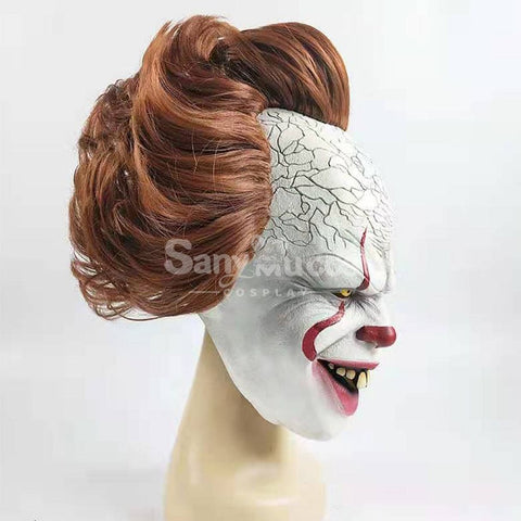 【In Stock】Movie It Cosplay Pennywise Mask Props Prop