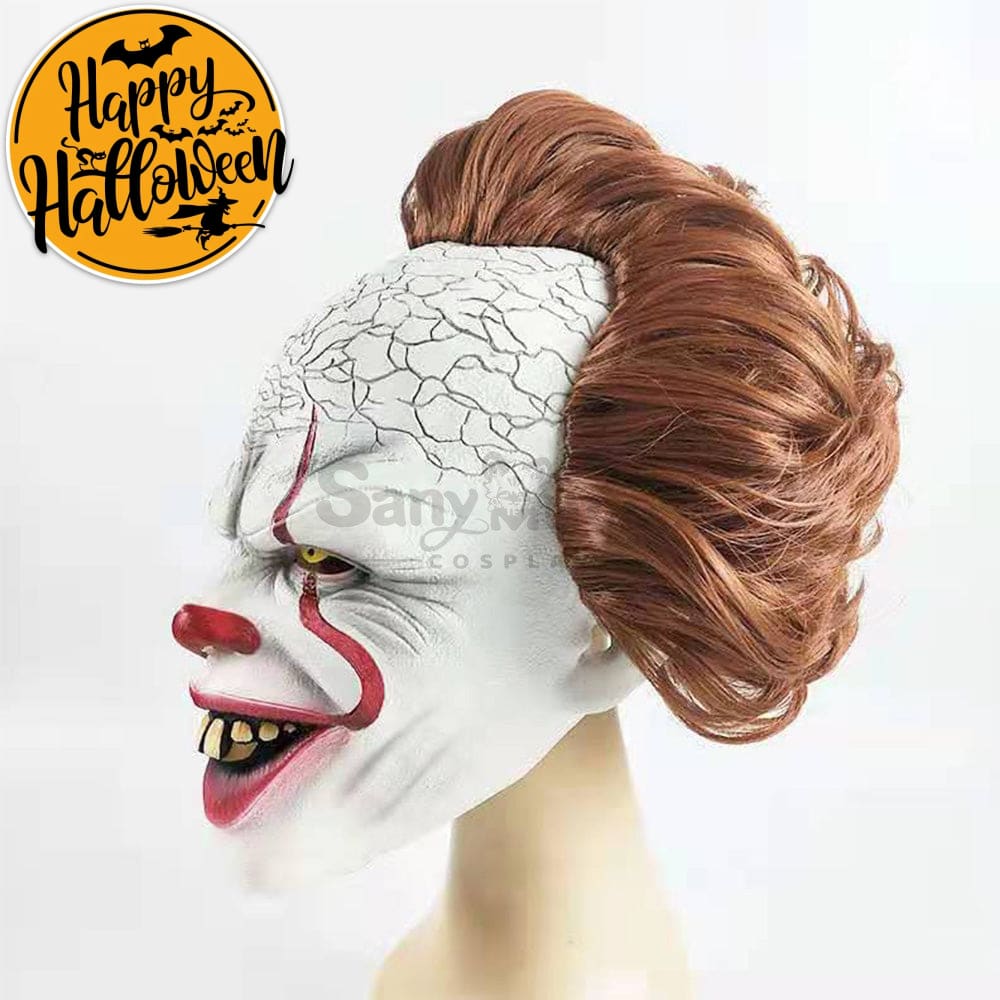 【In Stock】Movie It Cosplay Pennywise Mask Props Prop