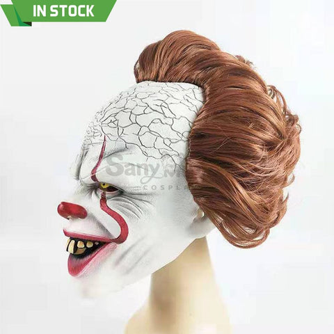 【In Stock】Movie It Cosplay Pennywise Mask Props Prop