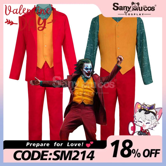 【In Stock】Movie Joker Cosplay Arthur Fleck Costume Costumes 1000