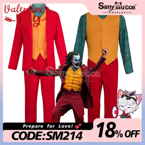 【In Stock】Movie Joker Cosplay Arthur Fleck Costume Costumes