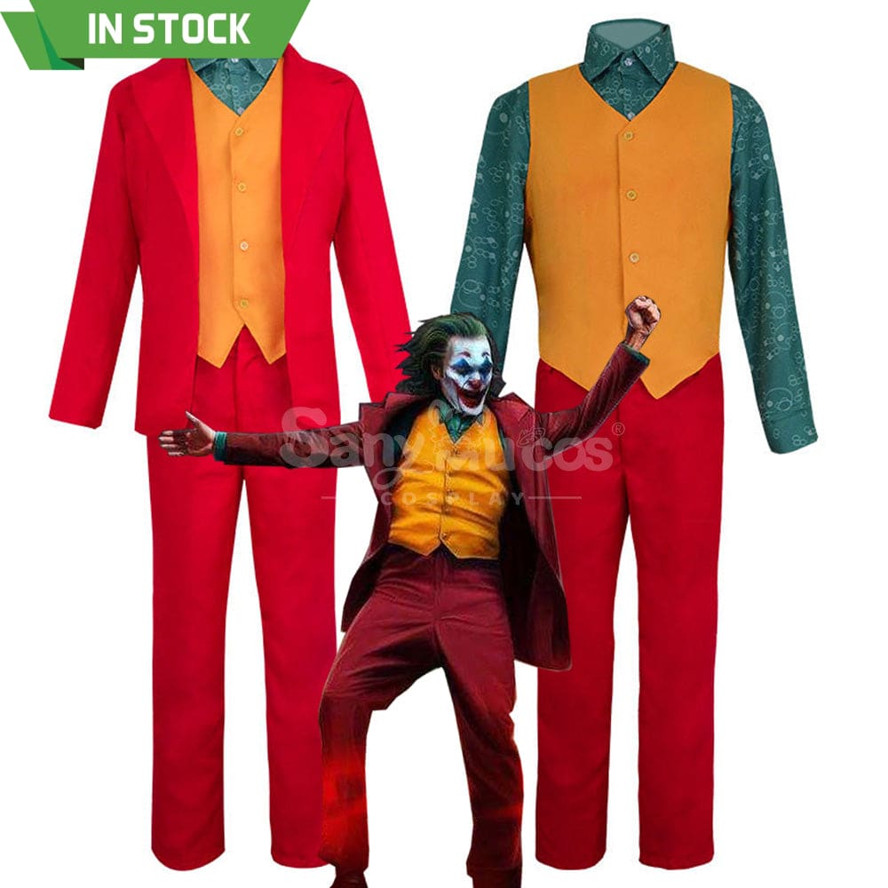 【In Stock】Movie Joker Cosplay Arthur Fleck Costume Costumes