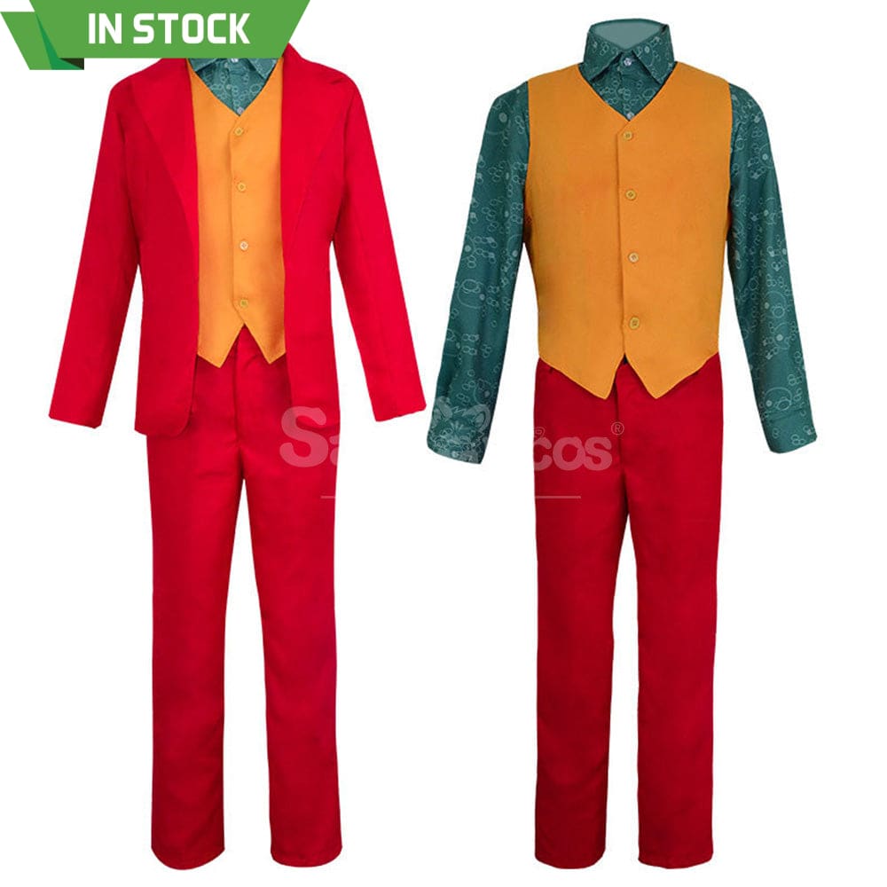 【In Stock】Movie Joker Cosplay Arthur Fleck Costume Costumes