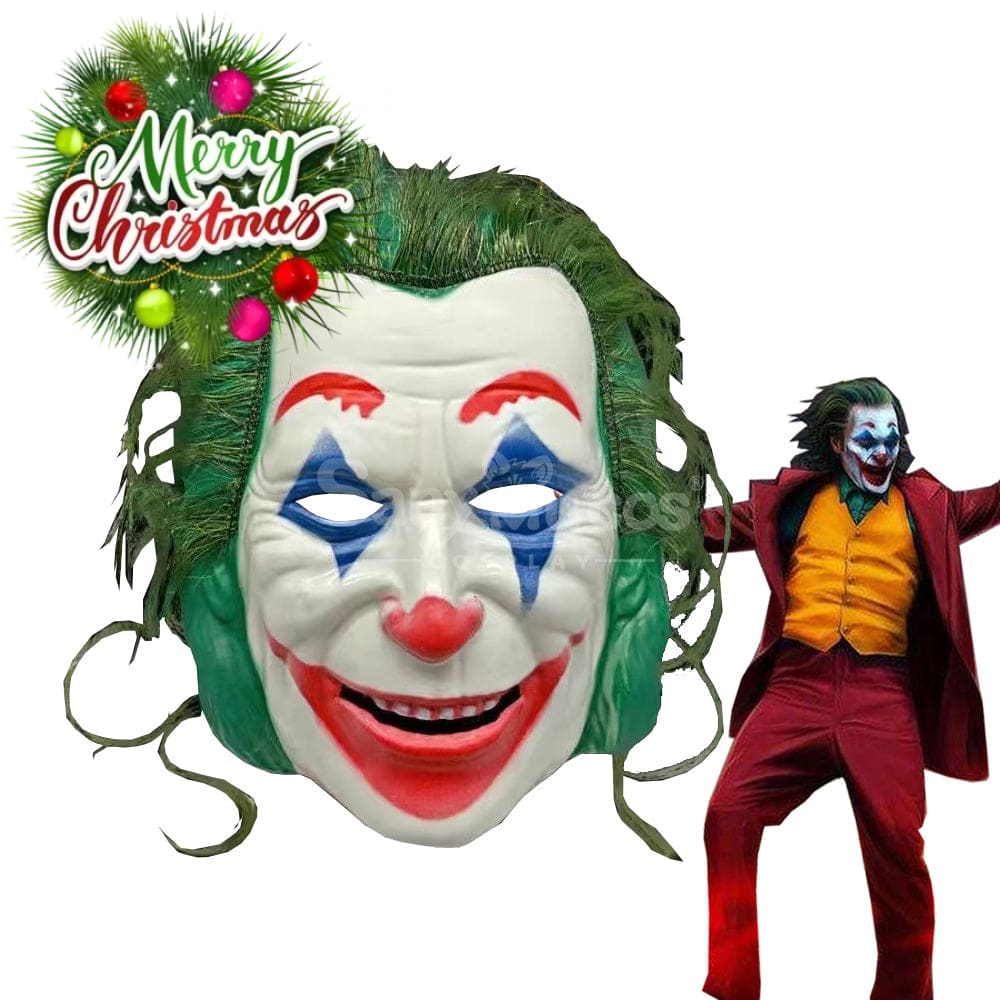 【In Stock】Movie Joker Cosplay Arthur Fleck Mask Props Prop