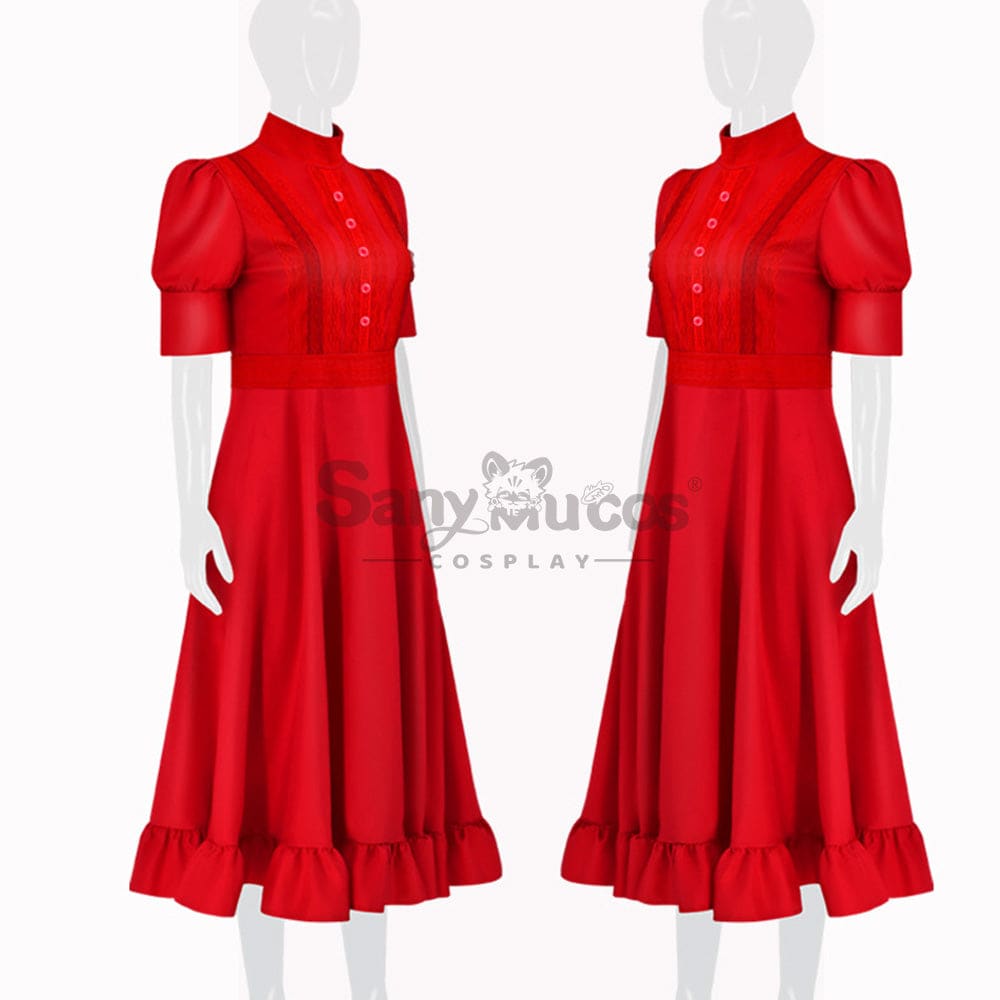 【In Stock】Movie Pearl Cosplay Red Dress Costume Costumes