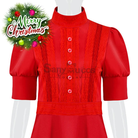 【In Stock】Movie Pearl Cosplay Red Dress Costume Costumes