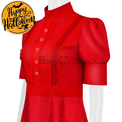 【In Stock】Movie Pearl Cosplay Red Dress Costume Costumes