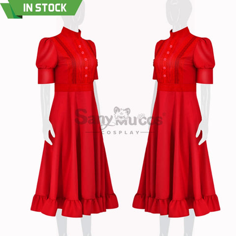 【In Stock】Movie Pearl Cosplay Red Dress Costume Costumes