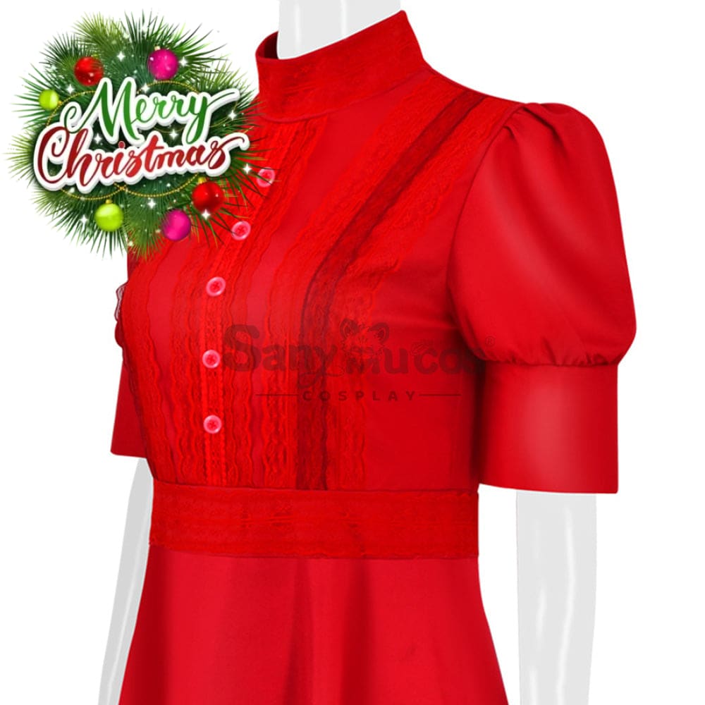 【In Stock】Movie Pearl Cosplay Red Dress Costume Costumes