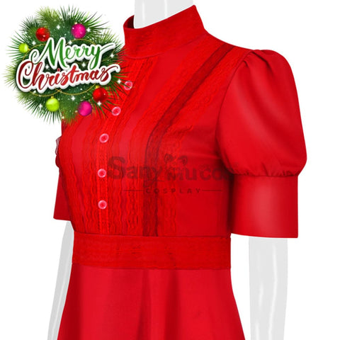 【In Stock】Movie Pearl Cosplay Red Dress Costume Costumes