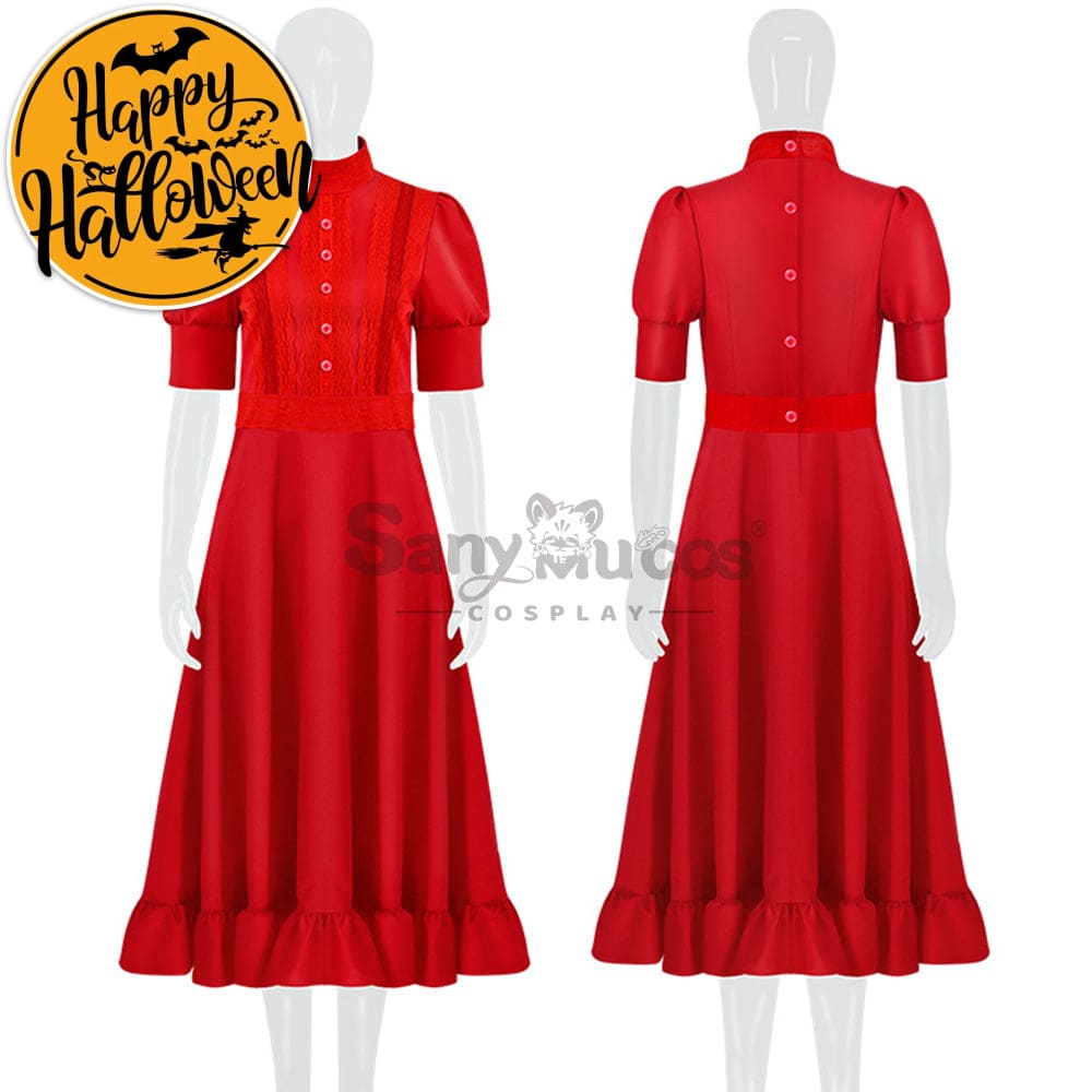 【In Stock】Movie Pearl Cosplay Red Dress Costume Costumes