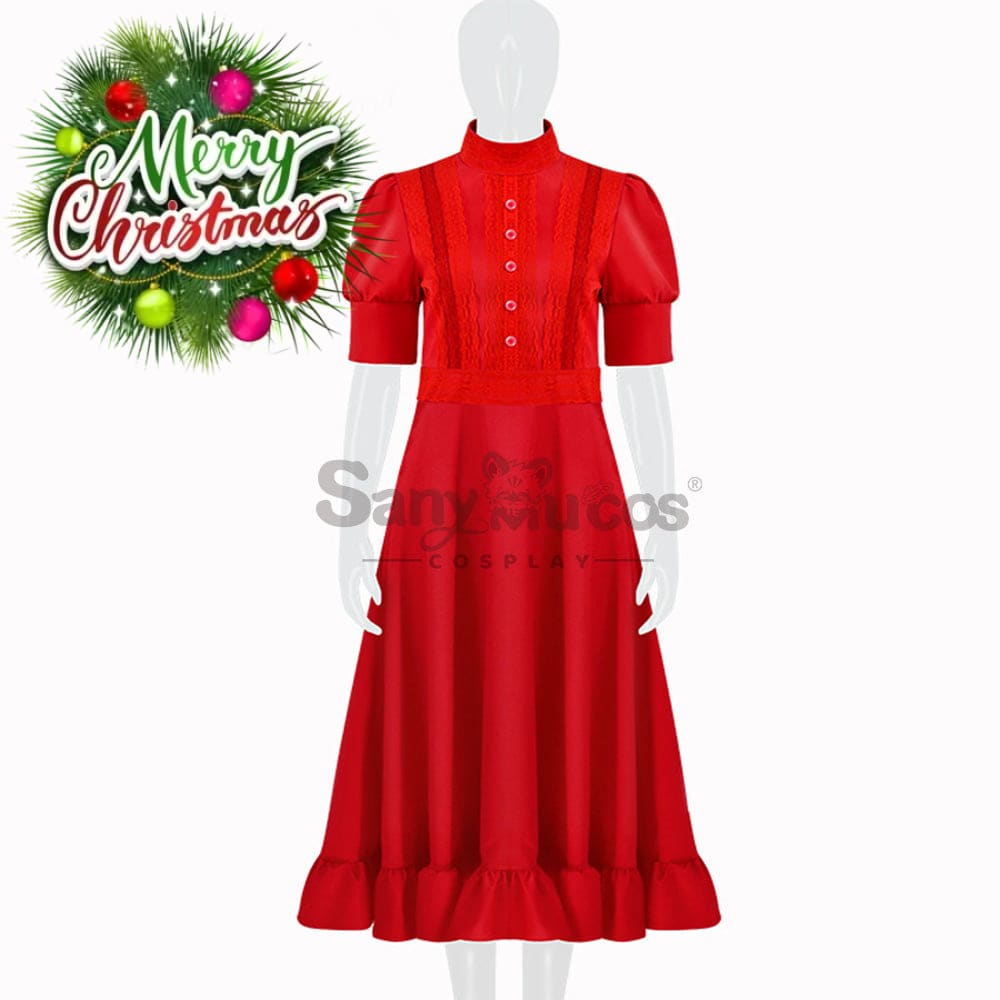 【In Stock】Movie Pearl Cosplay Red Dress Costume Costumes