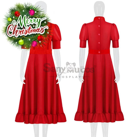 【In Stock】Movie Pearl Cosplay Red Dress Costume Costumes